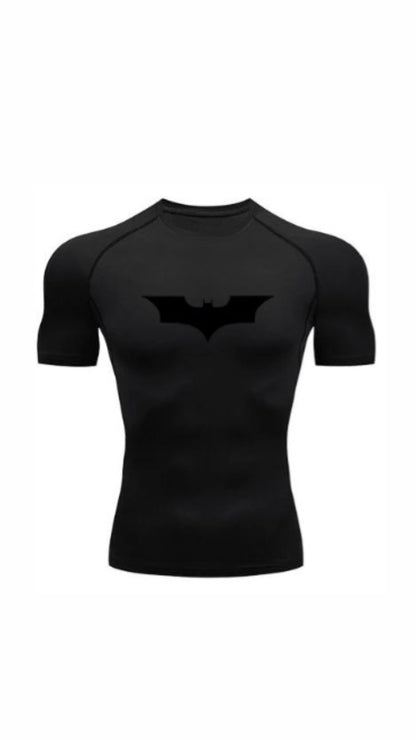 Batman Short Sleeve Compression Shirt