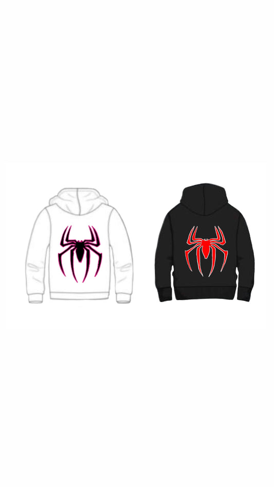 Spider-man Matching Zip-up Hoodie