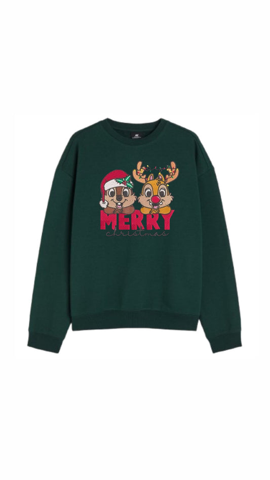 Chip n Dale Christmas Sweatshirt