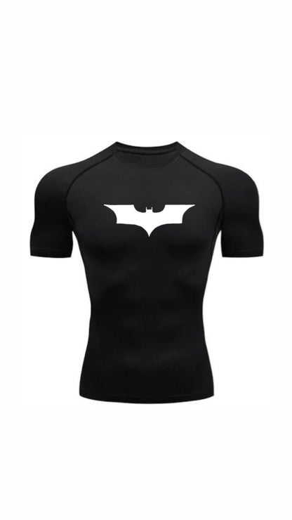 Batman Short Sleeve Compression Shirt