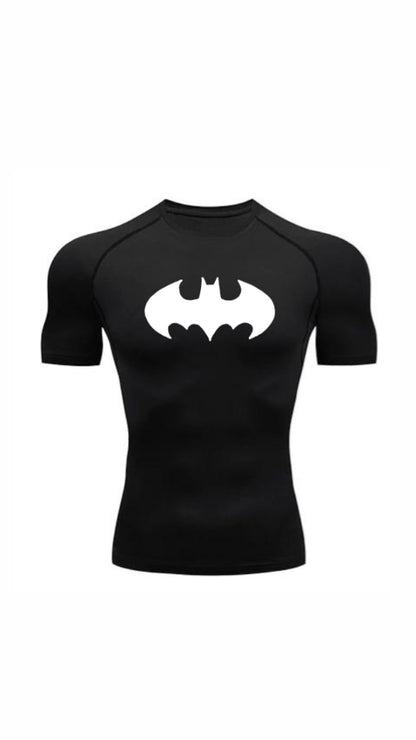 Batman Short Sleeve Compression Shirt